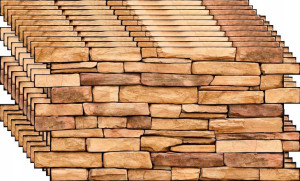 Panele Ścienne 3d Pvc Sandstone Slate Kamień 10x