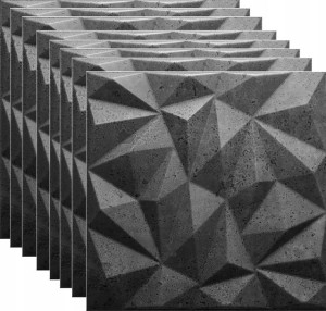 Panel Ścienny Kaseton Beton Popiel Cyrkon 42 2m2