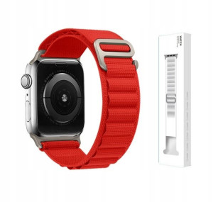 PASEK ALPINE DO APPLE WATCH 42/44/45/49mm Czerwony