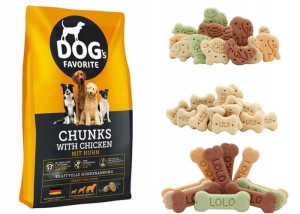 Dog's Favorite Kurczak 15kg karma dla psa + gratis