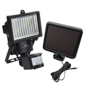 Solarny naświetlacz LED z czujnikiem ruchu Maclean Energy IP44, 6W, 360lm,
