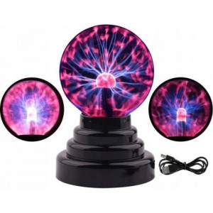 Magiczna Kula Lampa Plazmowa Edukacyjna Usb