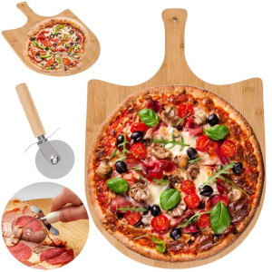 Deska Do Pizzy Łopata Do Chleba Z Nożem