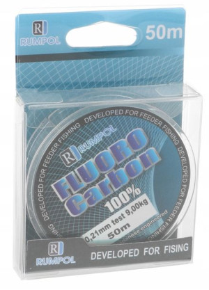 Żyłka 50m Fluorocarbon 0,21mm 9kg Feeder