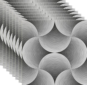 Kasetony Sufitowe Trans Shells Muszle Czarne 2m2