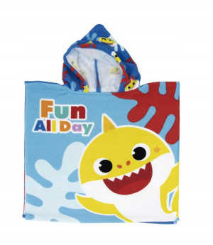 BABY SHARK Ręcznik kąpielowy Poncho PONCZO