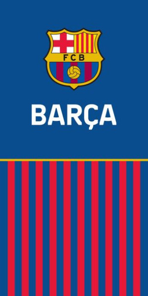 FC Barcelona Ręcznik kąpielowy 70 X 140 cm Bawełna