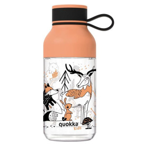 Quokka Ice Kids With Strap - Butelka Na Wodę Z Tritanu 430 Ml Z Paskiem
