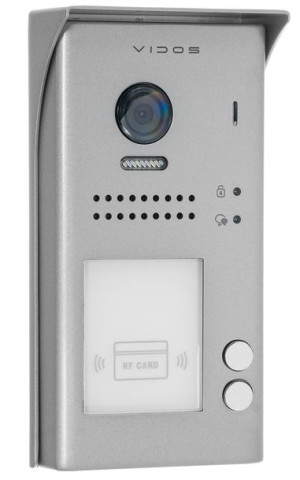 S1102A-2 - Dwuabonentowa stacja bramowa z czytnikiem RFID