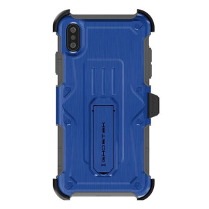 Etui Iron Armor Apple iPhone Xs Max niebieski