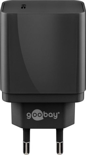 Ładowarka sieciowa USB-C PD 18W 2A Goobay CZARNA