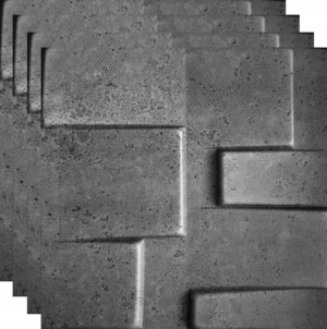 Panel Sufitowy Beton 3d Popiel Tetris 42 1m2