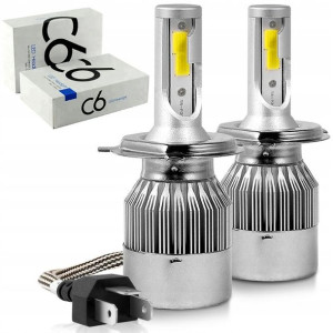 Żarówki samochodowe H4 C6 LED SENSO