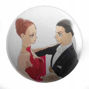 Przypinki Anime Ballroom e Youkoso Welcome to the