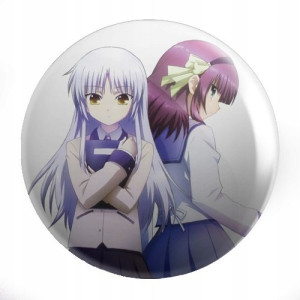 Przypinki Anime Manga Angel Beats! DUŻO WZORÓW