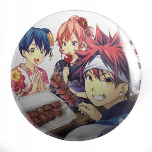 Przypinki Anime Shokugeki no Souma DUŻY WYBÓR