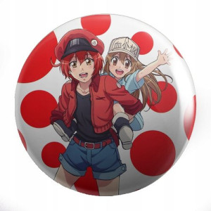 Przypinki Cells at Work Hataraku Saibou DUŻY WYBÓR