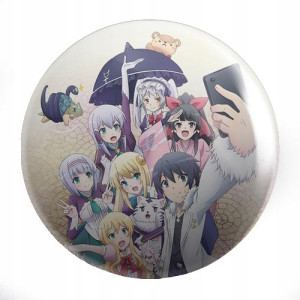 Przypinki Isekai wa Smartphone to Tomo DUŻY WYBÓR