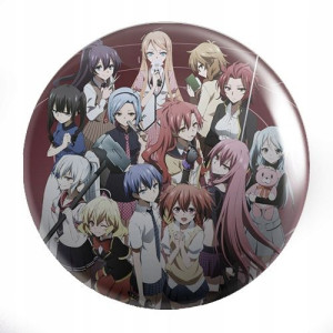 Przypinki Manga Anime Akuma no Riddle DUŻO WZORÓW