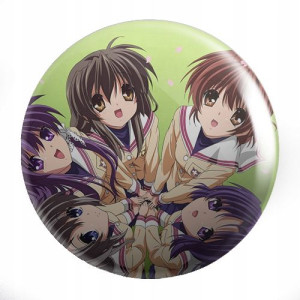 Przypinki Manga Anime Clannad DUŻO WZORÓW