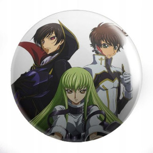 Przypinki Manga Anime Code Geass CLAMP DUŻO WZORÓW