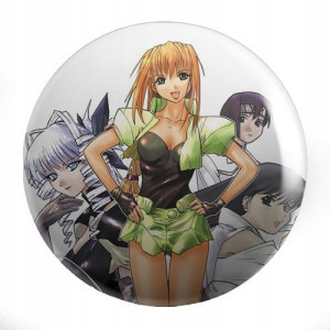 Przypinki Manga Anime Excel Saga DUŻO WZORÓW