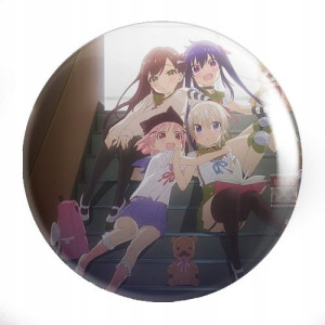 Przypinki Manga Anime Gakkou Gurashi! DUŻY WYBÓR
