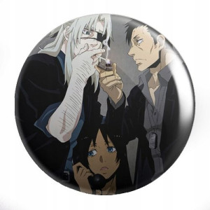 Przypinki Manga Anime Gangsta DUŻY WYBÓR