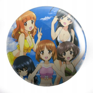 Przypinki Manga Anime Girls und Panzer DUŻO WZORÓW
