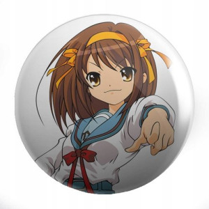 Przypinki Manga Anime Haruhi Suzumiya DUŻO WZORÓW