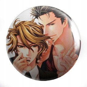 Przypinki Manga Anime Keep Out YAOI DUŻY WYBÓR