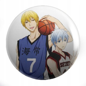 Przypinki Manga Anime Kuroko no Basket DUŻY WYBÓR