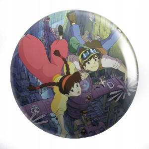 Przypinki Manga Anime Laputa DUŻY WYBÓR