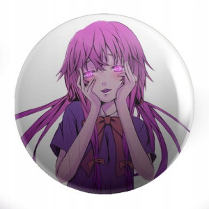 Przypinki Manga Anime Mirai Nikki DUŻY WYBÓR