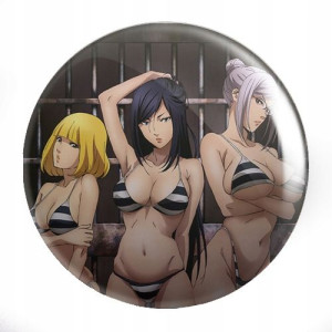 Przypinki Manga Anime Prison School DUŻO WZORÓW