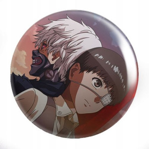 Przypinki Manga Anime Tokyo Ghoul DUŻO WZORÓW