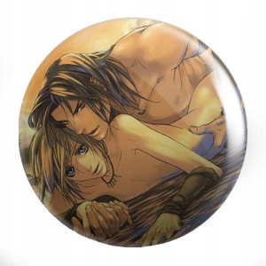 Przypinki Manga Anime Wild Rock YAOI DUŻO WZORÓW