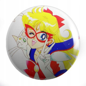Przypinki Manga Sailor V Czarodziejka DUŻY WYBÓR