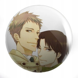 Przypinki Manga Sangen Tonari no Tooi Hito YAOI