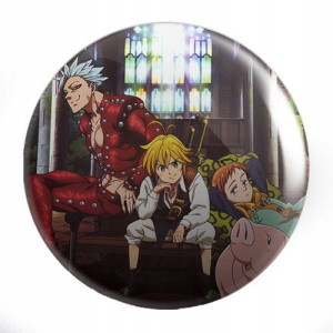 Przypinki Nanatsu no Taizai Seven Deadly Sins