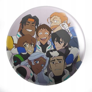 Przypinki Voltron Legendary Defender Manga Anime
