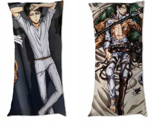 Dakimakura Attack on titan Shingeki no Kyojin LEVI