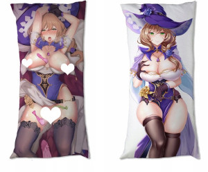 Dakimakura Genshin Impact Manga Anime Lisa