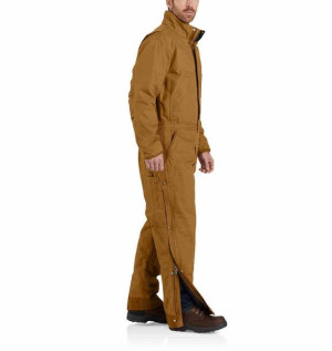 Kombinezon Ocieplany Carhartt Washed Duck Brown M