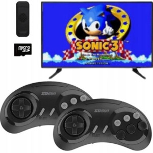 Konsola Retro Bezprzewodowa 2 Pady Hdmi 900+ Gier