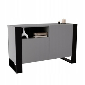 Komoda KARO 120 szara szary design loft salon hit