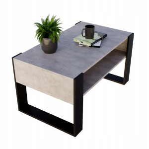 Stolik kawowy KARO ława loft retro Beton stół HIT