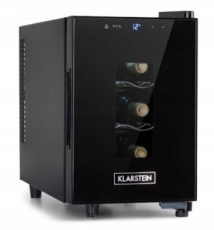 Mini Winiarka Lodówka na Wino napoje LED 11–18°C