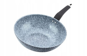 Patelnia Marmurkowa Głęboka WOK 30cm