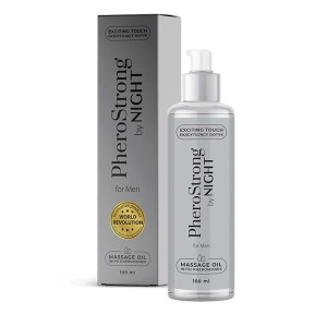 PheroStrong By Night For Men  olejek do masażu z feromonami 100ml